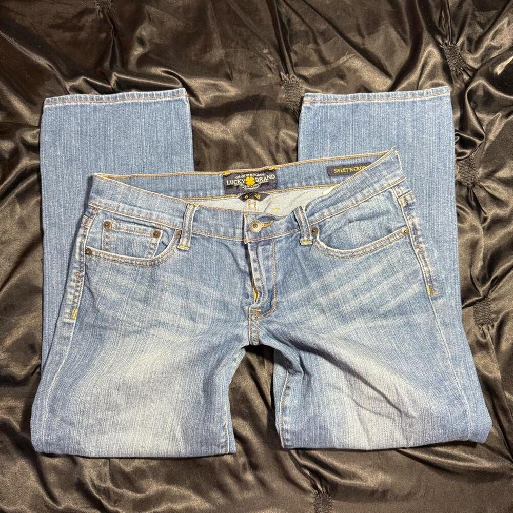 Y2k lucky brand early 2000s low rise jeans